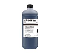 IFNSBUAYW 500 ml de Tinta EP-DTF para la impresión de película Directa a Transferencia Compatible con Modelos de Cabezal Impresa I3200 XP600 TX800 L1800 1390 L805 DTF Ink(500ML-BK)