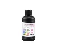 IFNSBUAYW Botella de Tinta Dura de 250 ml con LED para DX4 DX5 DX6 PRINTLEAD Compatible con L800 L805 R1390 R1400 R1410 I3200 1600 Impresoras universales(Hard Ink-LM)