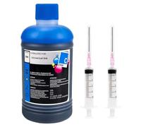 IFNSBUAYW Kit de Recarga de Tinte de Tinta Universal Compatible con DeskJet OfficeJet Printer Cartridge Models 301 305 302 304 XL(1 Cyan)