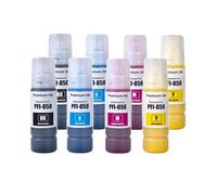 IFNSBUAYW PFI-050 PFI050 PFI 050 Botella Compatible con Colores Tinta pigmentada de Repuesto a Base de Agua Compatible con Suministros de Impresora ImagePROGRAF TC-20 TC20M(2BK-2C-2M-2Y)