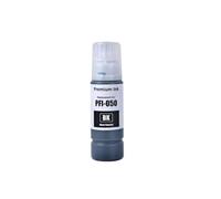 IFNSBUAYW PFI-050 PFI050 PFI 050 Botella Compatible con Colores Tinta pigmentada de Repuesto a Base de Agua Compatible con Suministros de Impresora ImagePROGRAF TC-20 TC20M(1Bottle Black)