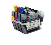 IFNSBUAYW Reemplazo de Cartucho de Tinta LC422 LC422XL para MFC-J5340DW J5345DW J5740DW J6540DW J6940DW Empresas COMPATIBLES Alternativas