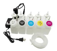 IFNSBUAYW Tanque de Tinta Blanca de 250 ml para la Impresora DTF Compatible con el CISS(Ciss Without Holder)