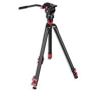 IFOOTAGE Gazelle TA6S Uprise + Komodo K5S - Trípode de cámara de aleación de Aluminio con Cabezal de Fluido de Aluminio para videocámara Canon Nikon Sony DSLR