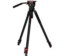 IFOOTAGE Gazelle TC9 - Trípode de Cámara de Carbono, Trípode de Vídeo Profesional, Cabezal de Trípode Fluido Komodo K7, Cabezal de Video Fluido Pesado, para Fotografía Profesional