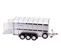 Britains - Remolque para Ganado Ifor Williams, Color Gris (Tomy 40710)