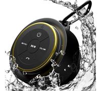 iFox iF012 Bluetooth Shower Speaker - Certified Waterproof - Wireless It Pairs Easily to All Your Bluetooth Devices - Phones, Tablets, Computer, Radio