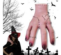 IFQKNUYL Miércoles Cosa Mano, Mano de la Familia, Accesorios de Mano de Látex Realistas, Horror-Requisiten Decoraciones para Halloween, Decoraciones de Halloween y Cosplay