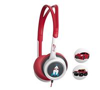 ifrogz Little Rockerz Circumaural Gancho de Oreja Negro, Rojo - Auriculares (Circumaural, Gancho de Oreja, Alámbrico, 85 dB, 1,2 m, Negro, Rojo)