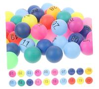 ifundom 1 Juego Bola De Dibujo Digital Bolas De Rifa Numeradas Dibujar Bolas Largo Bolas con Numeros Bolas De Numeros Bolas De Fiesta De Actividad Páginas