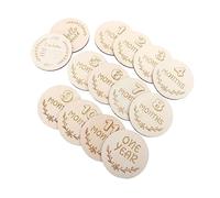 ifundom 1 Juego De Fotografía Chips De Madera Tarjetas De De Tarjetas De Nacimiento Tarjetas De Crecimiento Infantil Tarjetas De Crecimiento De Madera Accesorios De Fotografía