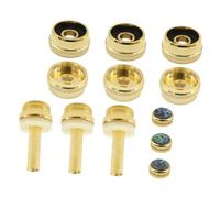 ifundom 1 Juego De Hebillas Botones De Broches De Pistón Cubiertas De Prensa Accesorios Instrumentos Musicales De Reparación De