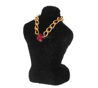 ifundom 1 Juego De Soporte para Joyas En Miniatura para Casa De Muñecas con Collar Busto De Maniquí A Escala 112 Expositor De Collares para Decoraciones De Microdiseño De Casa De