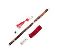 ifundom 1 Juego flauta de bambú juguete del rompecabezas instrumentos musicales chinos juego infantil flauta melodica flauta madera estudiante de flauta instrumento tradicional chino latón
