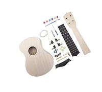 ifundom 1 Juego kit de guitarra acústica de bricolaje equipo para hacer guitarras guitarra niño kit de guitarra de bricolaje guitarra pintada a mano salir adelante por sí mismo suite Bambú