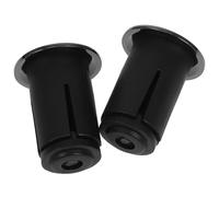 ifundom 1 Juego Mango De Aleación De Aluminio Enchufar Fin Puños De Bicicleta para Manillar Bar Tapones Ciclismo Azul Extremos del Manillar Negro 2 Piezas