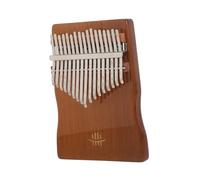 ifundom 1 Juego pulgar kalimba percusion instrumentos pardo Kalimba portátil teclado midi afinador de piano práctico kalimba de 17 teclas piano de dedo para principiantes de madera Brown