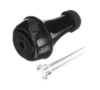 ifundom 1 Juego trompeta muda reemplazo del silenciador de trompeta silenciador de sordina para corneta recta Sordina para trompeta abs trompeta sordo abdominales Black