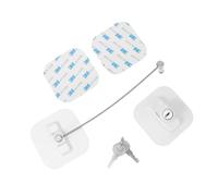 ifundom 1 Pc cerraduras de ventana de seguridad para niños lock Bloqueo M cerraduras de seguridad para ventanas cerradura de refrigerador para niños restrictores de ventana con llave cable