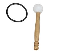 ifundom 1 Pc martillo de goma accesorios para cuencos cantores Cuencos de cristal delantero instrumentos musicales organos musicales de cuenco tibetano tubular Componente