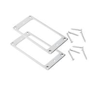 ifundom 1 Set Anillos de Pastilla de Guitarra Anillos Inferiores de Protección Pastilla Superficie Lisa Protección de Desgaste Instalación Rápida para Guitarra Eléctrica