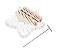 ifundom 1 Set Mini Piano de Pulgar Kalimba Kalimba Acrílica para Niños Caja de Almacenamiento y Accesorios para Aprender a Tocar