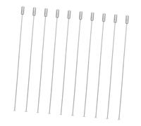 ifundom 10 Alfileres de Solapa Color Claro 12 Cm, Broches para Chaquetas y Accesorios de Traje, Pasadores de Seguridad Multifuncionales para Hombre y Mujer, Perfectos para