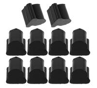 ifundom 10 Almohadillas de Goma Negras para Válvula de Trombón y Otros Instrumentos de Viento, Ajuste Preciso y Amortiguación