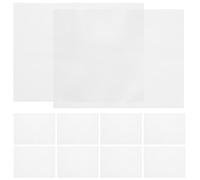 ifundom 10 Hojas de Silicona Antiadherente para Deshidratador de Alimentos, Estera para Vaporera Fácil de Limpiar y Reutilizable, Tamaño 40x30 Cm para Uso en Hornos