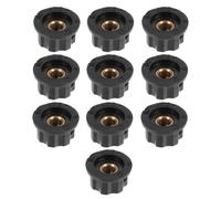 ifundom 10 Perillas de Control Giratorio para Potenciómetro de Material Sintético Resistente y No Fácil de Envejecer, Diseño Redondo Adecuado para Dispositivos de Audio