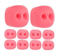 ifundom 10 Piezas Accesorios de Cerdo para Muñecos de Peluche Nariz de Crochet Realista para Manualidades DIY Juguetes Teatrales y Proyectos