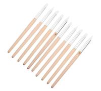 ifundom 10 Piezas Bolígrafo Limpiador Profesional para Movimiento de Reloj Doble Punta Portátil Fácil de Usar Material Madera y Plástico Duradero para Reparación y Mantenimiento de