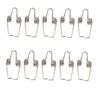 ifundom 10 Piezas manantial de llave de agua montajes de trompeta watergate resorte de llave de agua de trombón de muelles Reemplazos de llave de trompeta Watergate componentes de trompeta