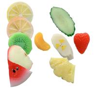ifundom 10 Pinzas Cabello de Moda para Mujeres, Ligeras y Fáciles de Usar Diseño de Frutas, Accesorios Estéticos para Cumpleaños y Compromisos