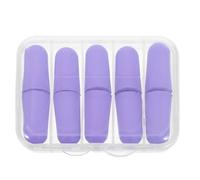 ifundom 10 tapones para los oídos con protección contra el ruido: cómodos tapones para los oídos de concierto, reutilizables y con estuche, color morado.