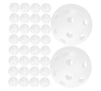 ifundom 100 Piezas Bolas de Práctica de Golf Huecas de Plástico Bolas de Entrenamiento para Swing Interior para Resistentes y Ligeras para Practicar Golf Casa