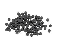 ifundom 100piezas Notas De Guitarra De Plástico Negro De Puntos Para Incrustaciones De Diapasón Suministros Para Marcadores De Trastes De Guitarra Herramientas De Luthier