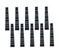 ifundom 10hojas Pegatinas Dedos Para Violín Marcador De Diapasón Pegatinas De Entonación Para Principiantes De Calcomanía Para Diapasón