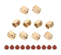 ifundom 10pares Tapa de Boquilla de Cobre para Máquina de Humo Accesorios de Efecto Especial para Escenario Fiesta Actuación