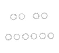 ifundom 10piezas Fundas De Copas De Almohadilla De Niquelado Para Flauta Accesorios De Reparación De Flautas Herramientas Prácticas y Duraderas