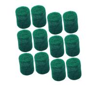 ifundom 12 Almohadillas De Fieltro Para Saxofón Verde 8x11 Mm, Accesorios Compactos Para Reparación y Protección De Pilares, Piezas De Repuesto Duraderas Para Saxofón Portátil