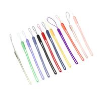 ifundom 12 Piezas Correas de Silicona para Teléfono Móvil Cordones Ligeros y Decorativos, Accesorios DIY para Estudiantes y Adultos, Material de Silicio Resistente Estilo Varios estilos