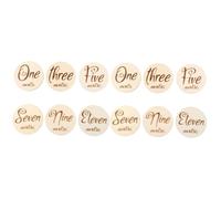 ifundom 12 Uds Accesorios De Fotografía De Doble Cara Tarjetas De Recién Nacido Accesorios De Fotografía Para Tarjetas De Recién Nacido Tarjetas De Hitos De Tarjetas De