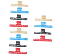 ifundom 12piezas Clips Para Partituras De Piano Sujetapáginas De Música Rojo Dorado Negro y Azul Para Músicos y Amantes Música