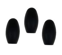 ifundom 12piezas Protector De Teclas De Saxofón De Almohadillas Negras Para Claves Laterales y Botones De Palma Accesorio Musical Duradero y Práctico