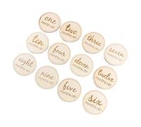 ifundom 12piezas Tarjetas Mensuales Para Bebés De Tarjetas De De Cumpleaños Para Recién Nacidos De Fotografía De Recién Nacido y Conmemoración De Primer Cumpleaños