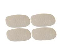 ifundom 16piezas Pads De Puente De Violonchelo De Piel De Oveja De Accesorios Para Instrumentos Musicales Sonido Excepcional y Durabilidad Para Violonchelos y Violines