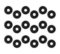 ifundom 18 Anillos de Límite de Caucho para Cable de Gimnasio Accesorios para Máquinas de Ejercicio Tope de Polea Silencioso y Resistente para Entrenamiento en Casa