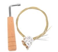 ifundom 1juego Cuerdas De Arpa De Metal Con De Afinación Accesorios Musicales Para Lira y Arpa Sonido Dulce y Resonante Para Instrumentos De Cuerda