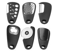ifundom 1juego Gadgets de Cocina Multifuncionales con Pelador de Verduras Cortadora Rallador de Mantequilla Rueda para Pizza y Abridor de Botellas para Cortar Frutas y Verduras